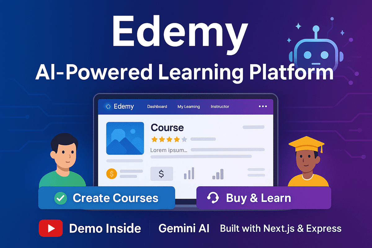Edemy – AI-Powered Online Learning Platform