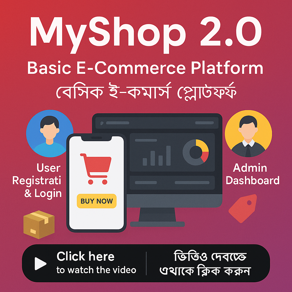 MyShop 2.0 – Full-featured E-commerce Platform preview
