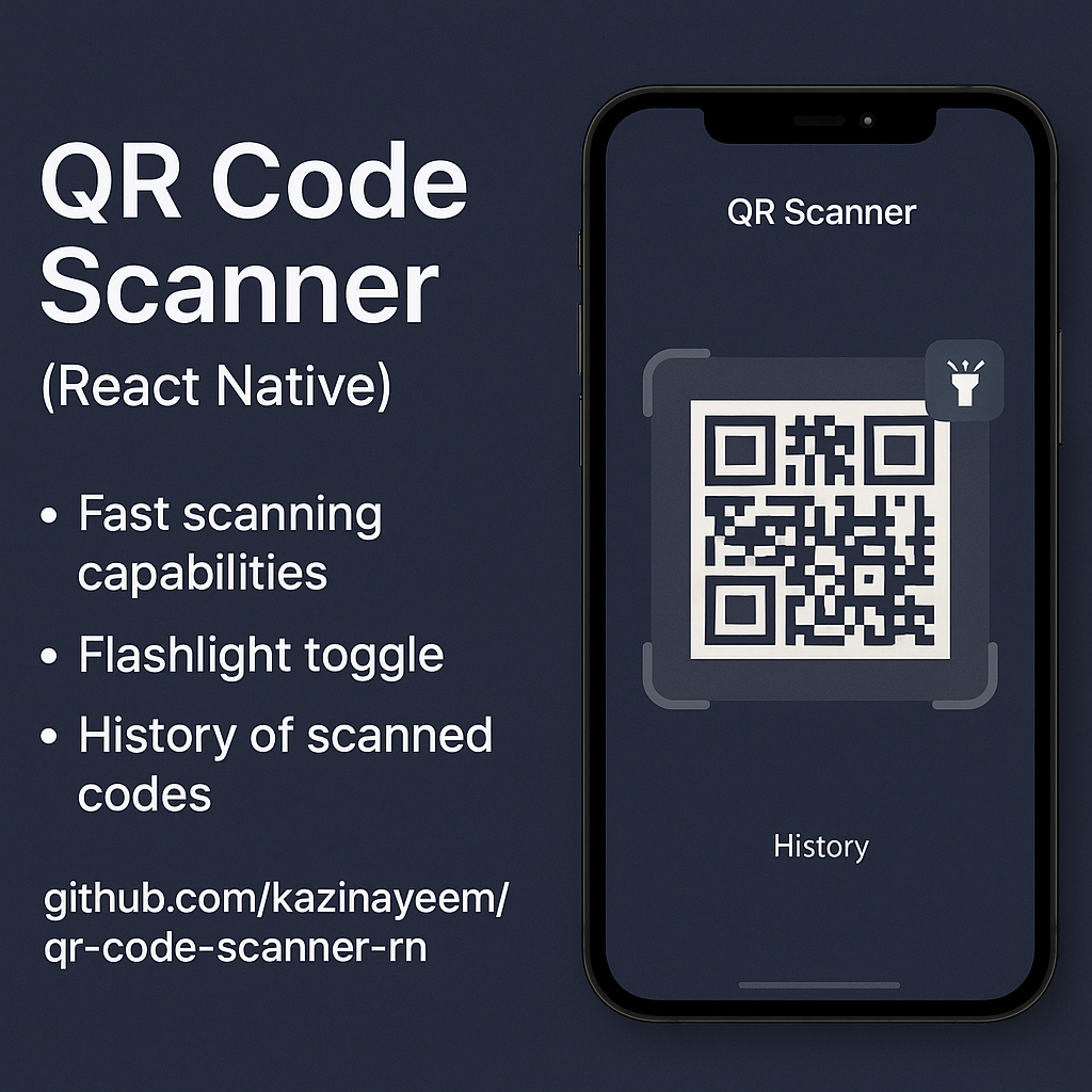 QR Code Scanner (React Native) preview